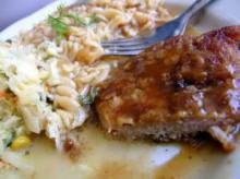 Banana bread on a plate