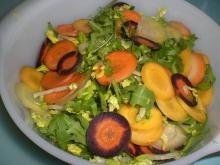 Farverig salat