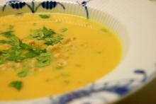 Gulerod-Ingefær-Kokos Suppe