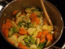Lækker grønsagssuppe