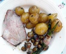 Nakkefilet på kuglegrill