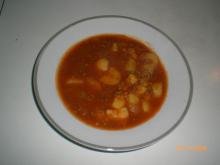 Suppe m. hakket oksekød