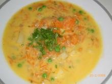 Suppe m. pikantost og gulerødder