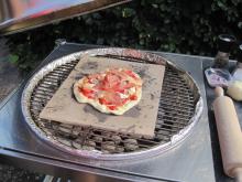 Pizza på grill