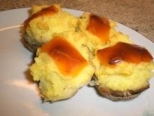 Restemad: Champignon m. kartoffelmos