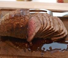 Roastbeef tilberedt på pande