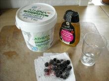 Yoghurt med blåbær