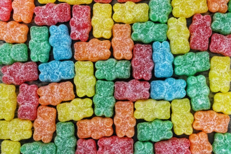 Farvet slik: en fest for øjet og smagsløgene