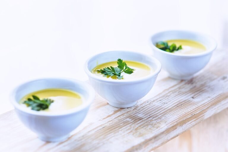 Jordskokkesuppe med porre