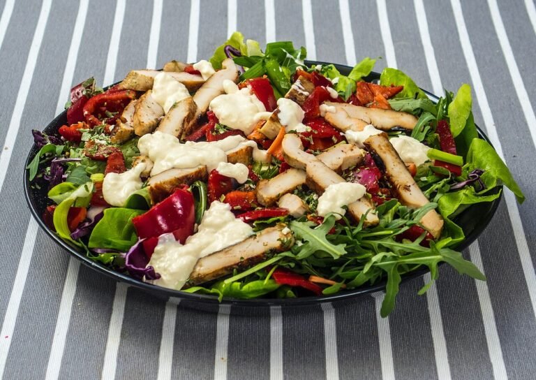Kylling med speltsalat