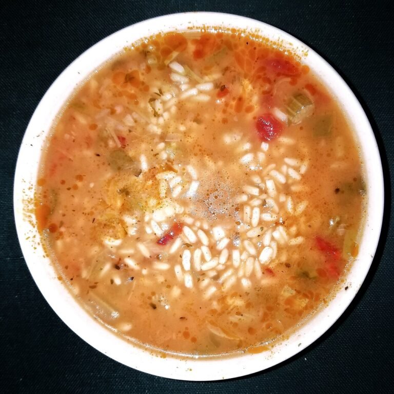 Peberfrugtsuppe med Chorizopølse