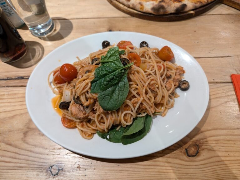 Spaghetti med chili og hvidløg