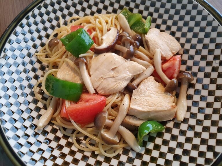 Spaghetti med rejer og hvidløg